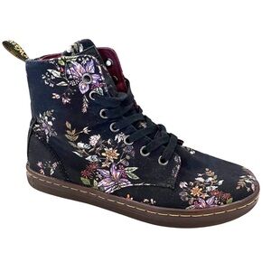 Dr. Martens Hackney Floral Canvas Boots